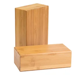 Chinese Factory Custom Bamboo Yoga Block