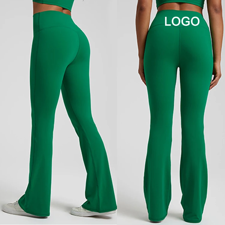 Mad Active Trading Flared Yoga Pants Womens Flare Leggings Logo Sexy Yoga Pants Flare