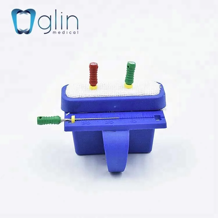 Glin PC Material Sterilized Box Ring Cleaner Holder for Endo Files