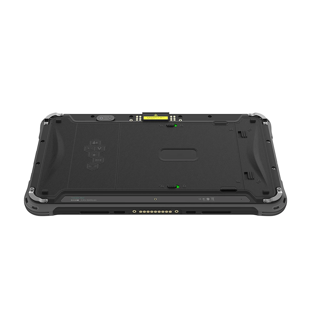 Android industrial biometric 8 Inch merctizan tablet for humans with barcode scanner and nfc reader fingerprint reader