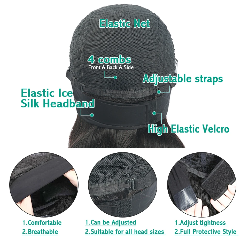 Wholesale Raw Indian Virgin Remy Human Cuticle Aligned Colored 99J  Hair None Lace Wigs For Black Women Glueless Headband Wig