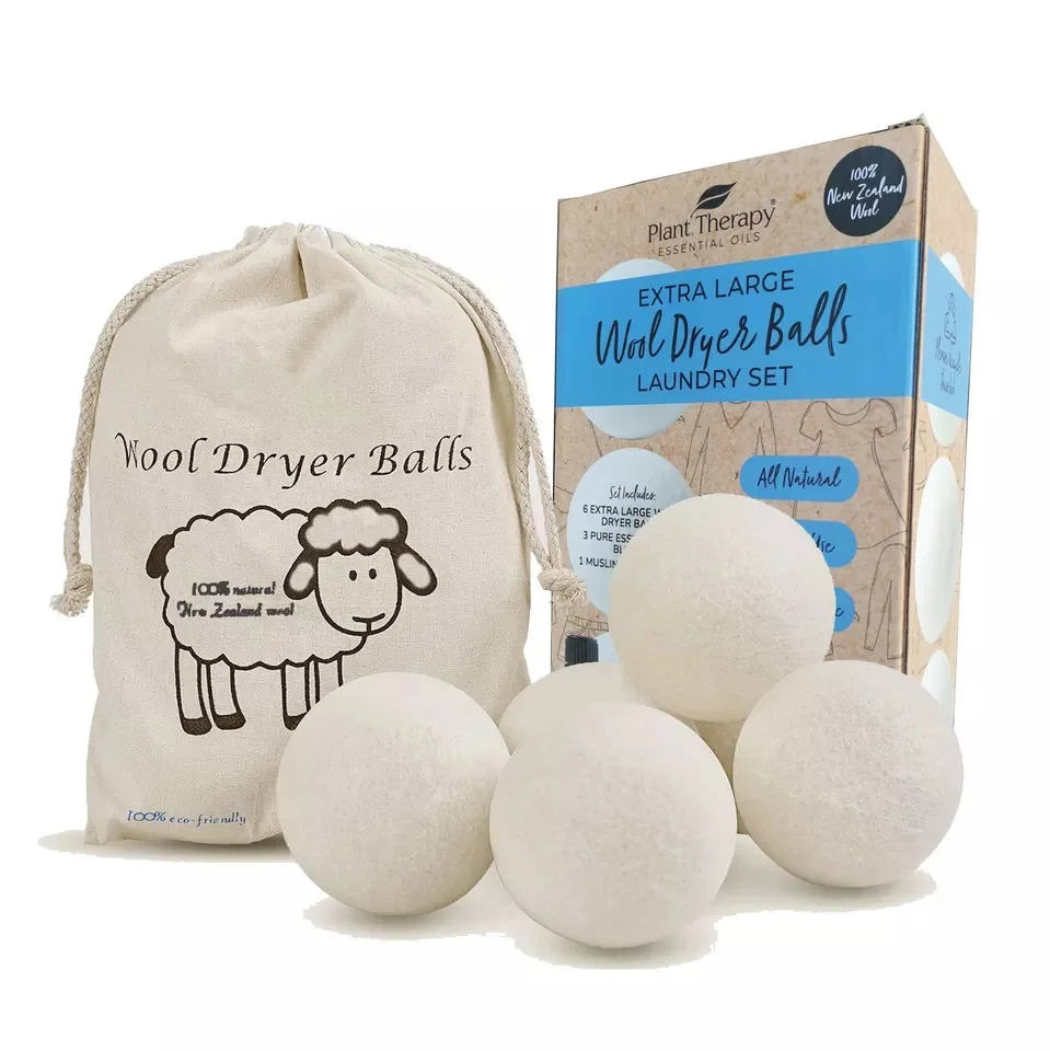 popular on 2024 Best Sellers USA New Trends Private Label Organic Wool Dryer Balls for Dryers