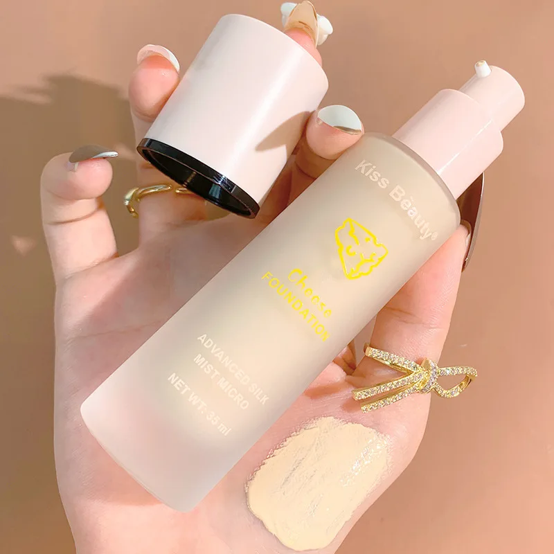Professional Kiss Beauty Foundation Custom Logo Waterproof Foundation Face Base Makeup BB Cream