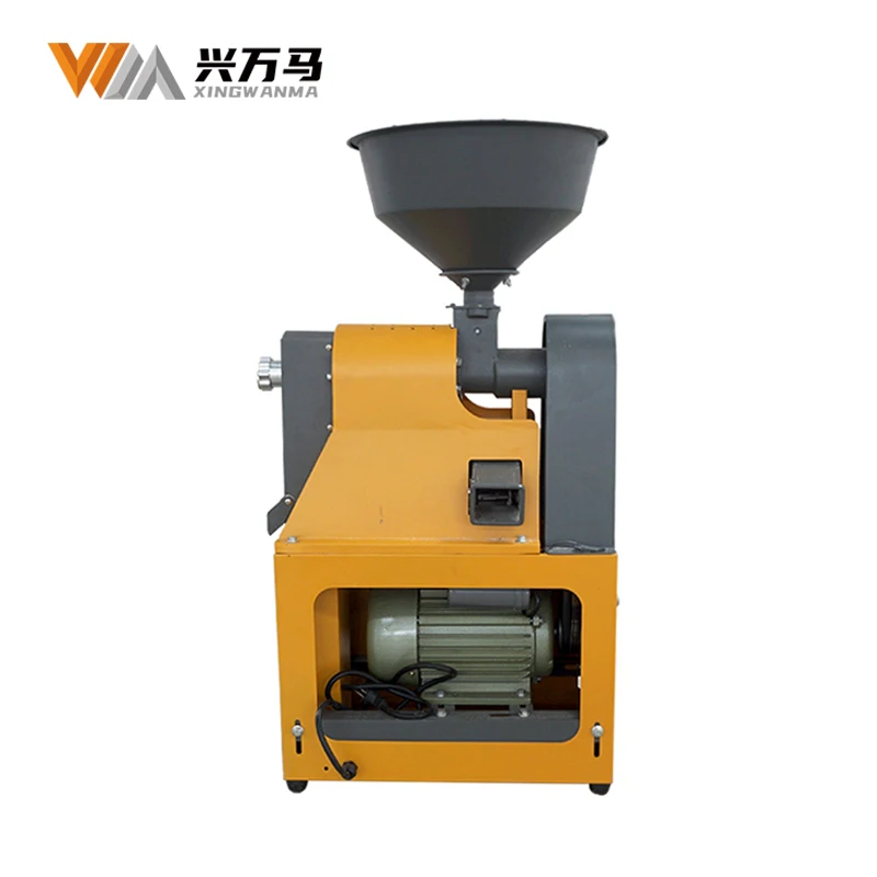 
New mini rice mill corn peeled coffee beans shelling factory direct sales 