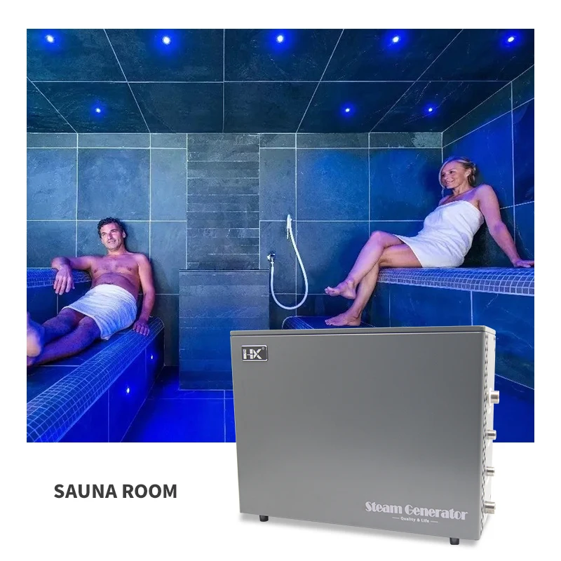 New Style Hot Sale Commercial Use Steam Room 9kw Steam Generator For Bath Sauna Room Electric Heater Steam Generator