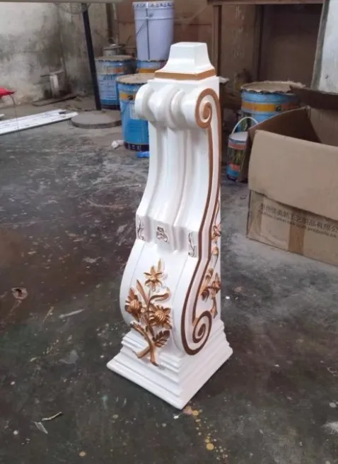 
high density PU foam damp proof wall surfaced bracket shelf corbel factory 