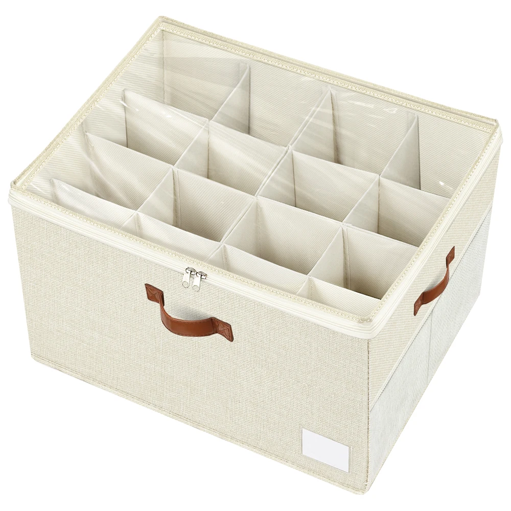 2024 Best Selling Multifunctional Stackable Hardshell Shoe Storage Containers with Foldable Dividers