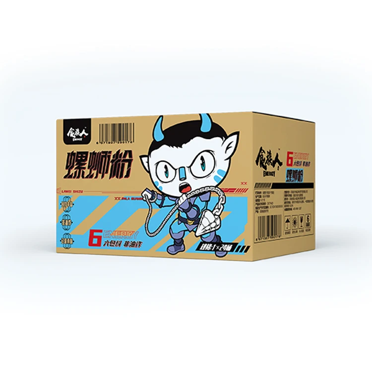 Healthy Food Chinese food noodle vermicelli Box package instant noodle luosi noodle