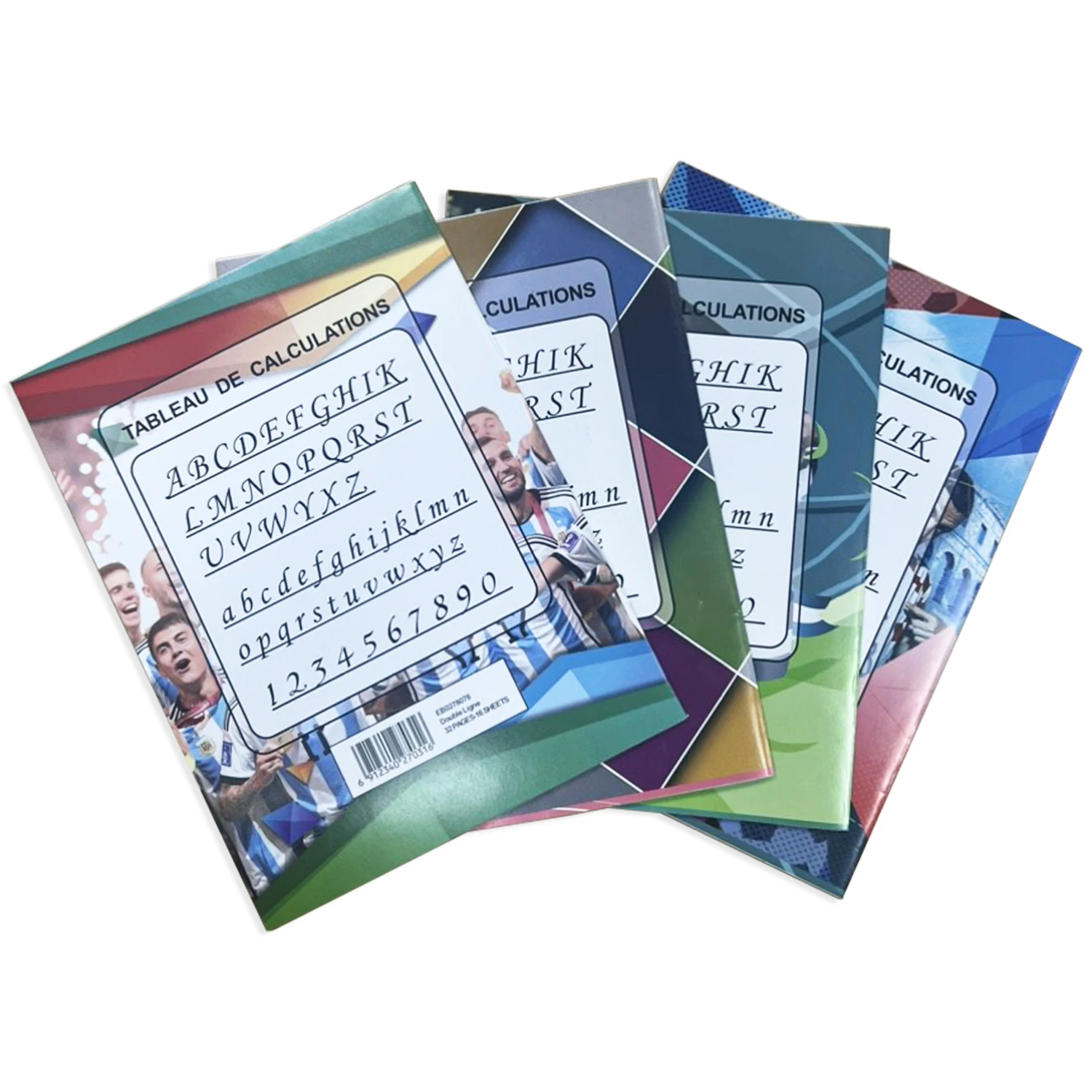 Factory Manufacture Low Cost Staple Binding 80pages School Exercise Book