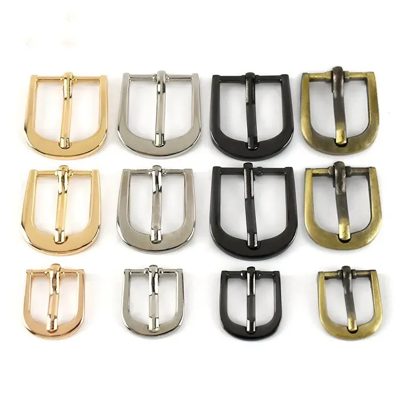 MeeTee BF498 16mm Square Die Casting Zinc Alloy Pin Buckle Garments Luggage Hardware Accessories Shoe Belt Hanging