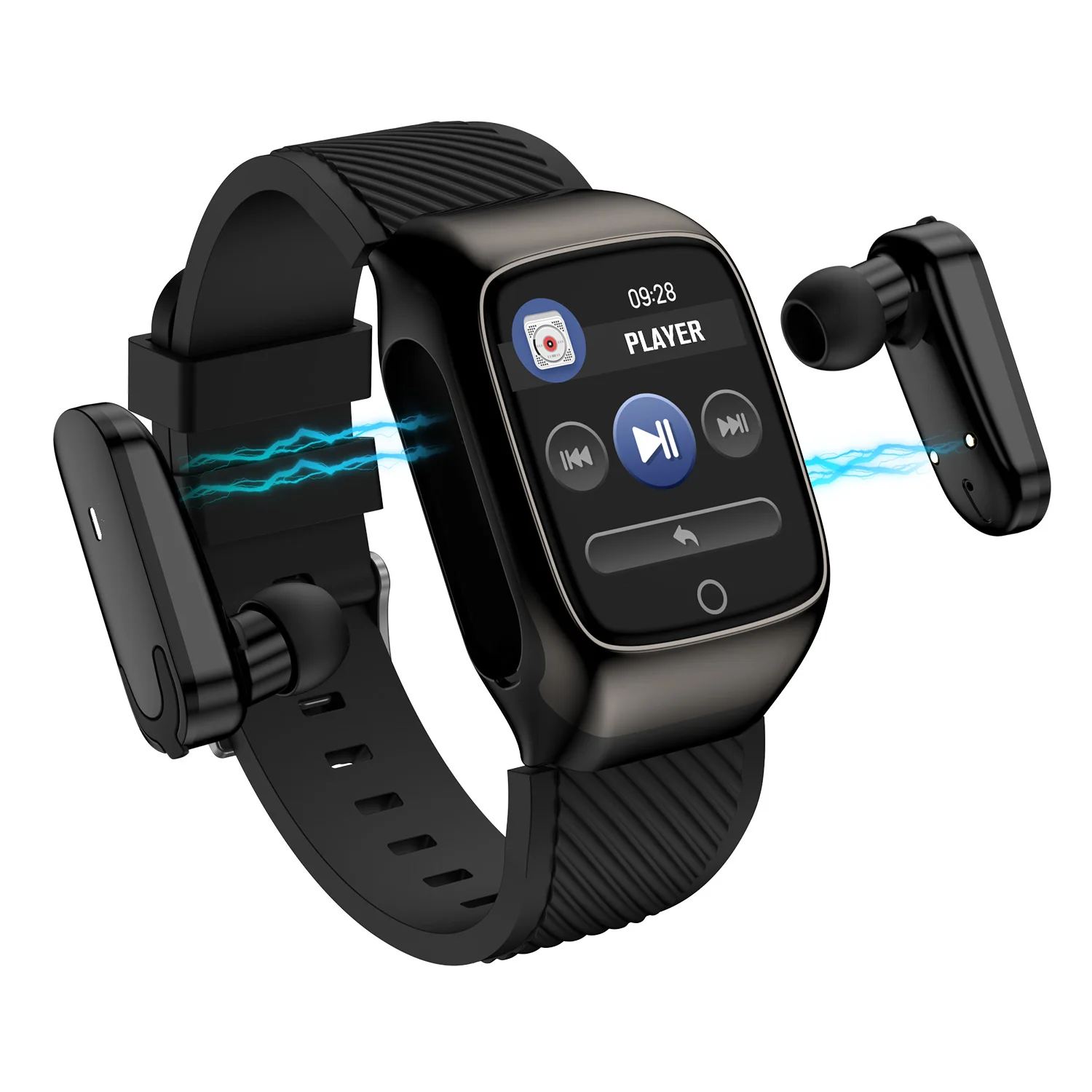  Фитнес-браслет Oem наушники Health S300 Заводская распродажа модные умные часы с наушниками tws для детей молодых людей мальчиков девочек