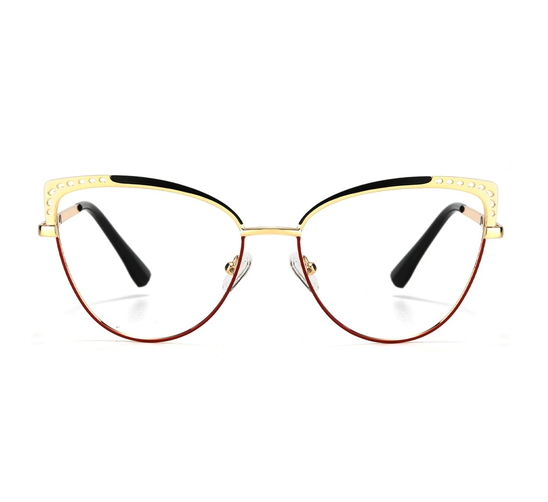 Korea Style Square Metal Frame Men Women Fashion Vintage Design Eyeglasses Optical Glasses Frame