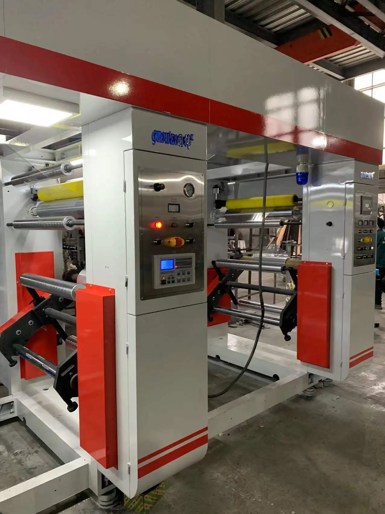 GWASY-C ПВХ Термоусадочная этикеточная пленка печатная машина