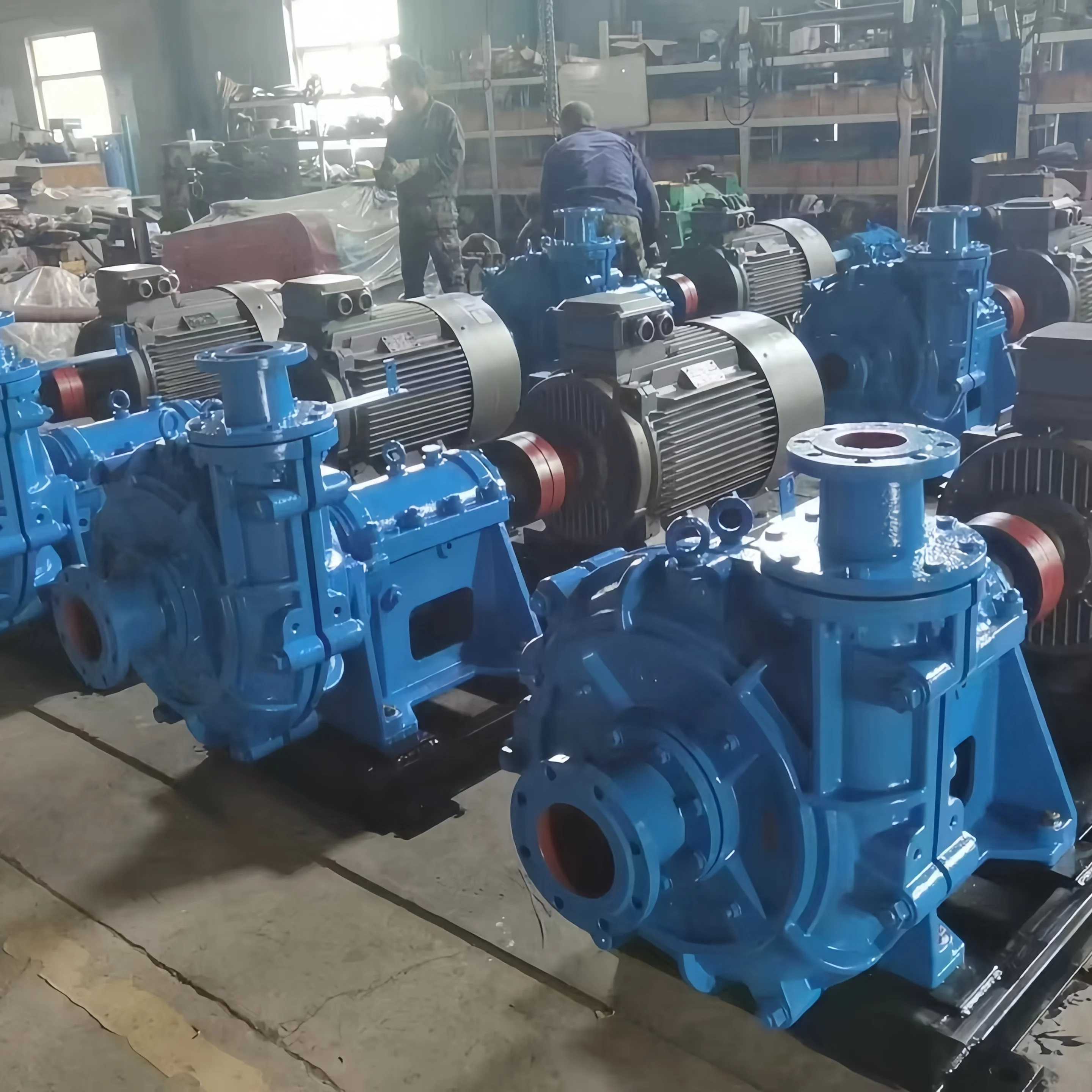 ZJ heavy-duty high-efficiency centrifugal slurry pump used for feeding filter press and mining tailings