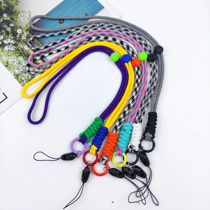 Designer Universal Crossbody Necklace Cell Mobile Smartphone Patch Tab Lasso Tether Strap Phone Case Lanyard Accessories