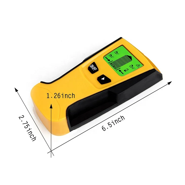 3 in 1 Stud Center Finder With AC Wire Warning and LCD screen