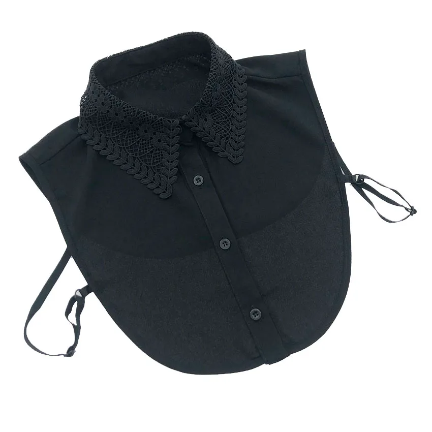 Hot selling factory embroidery designs collar garment accessories collar flower false collar