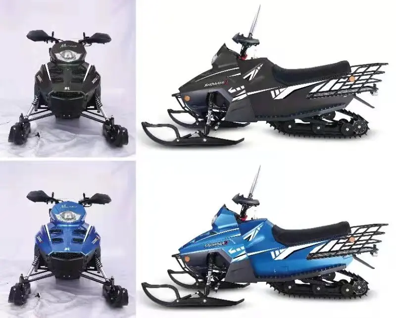 Hot sale electric snowmobile gas snowmobile Chinese factory snowmobile for adult / kids quad bike 125cc 150cc 200cc