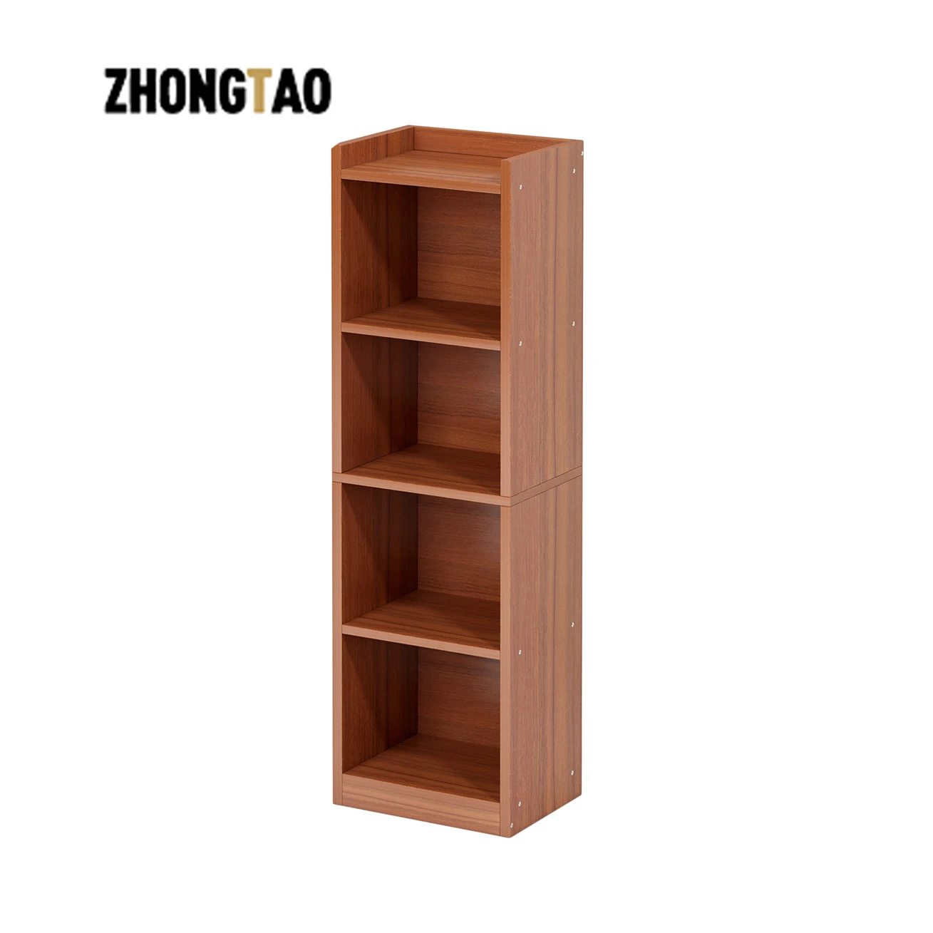 Cabinet MDF Open Style Storage Living Room Modern Bookcase