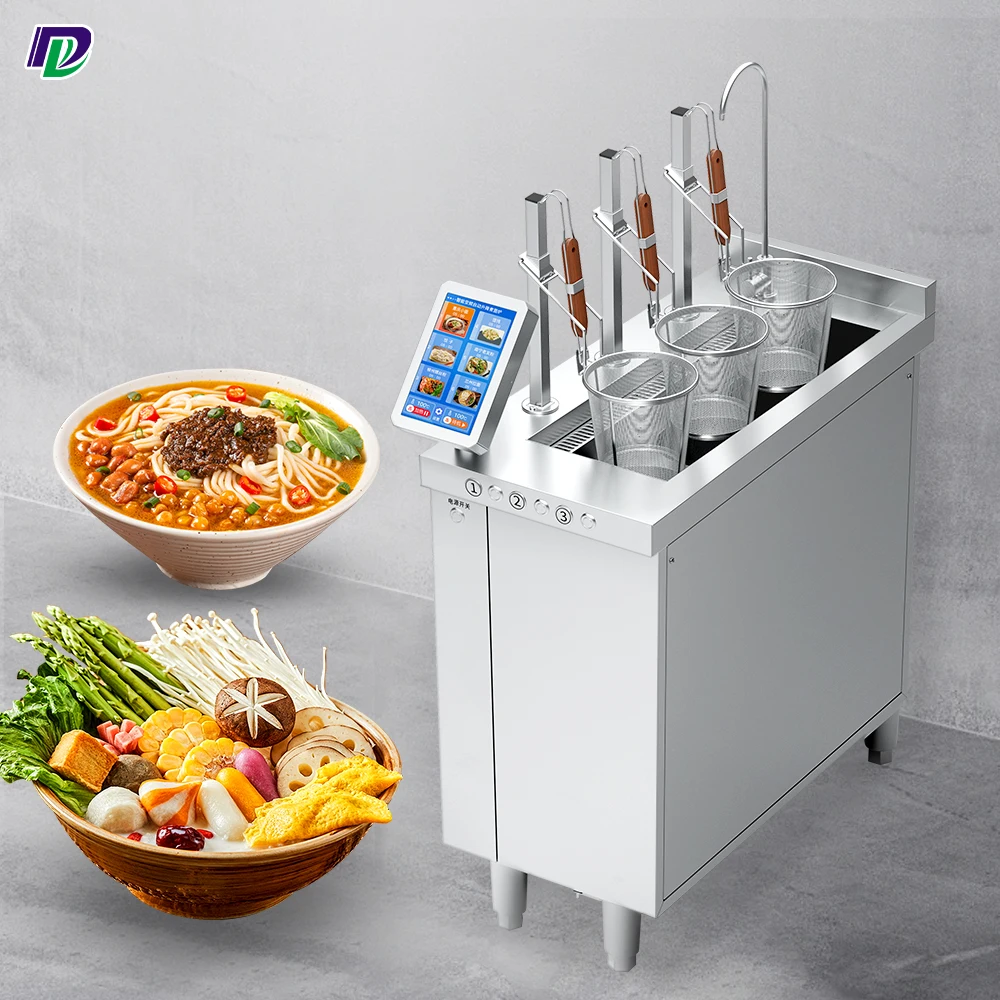 New products for commercial boiler noodle Intelligent touch screen control Electric Automatic Pasta Cooker Lifting Pasta Cooker
