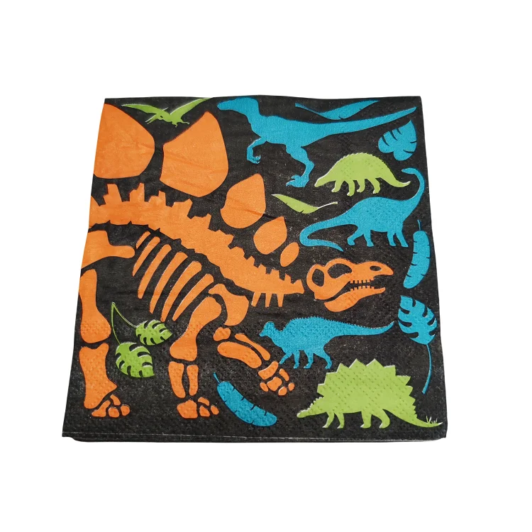 Factory price  hot selling custom size  printed color cocktail paper decoupage napkins