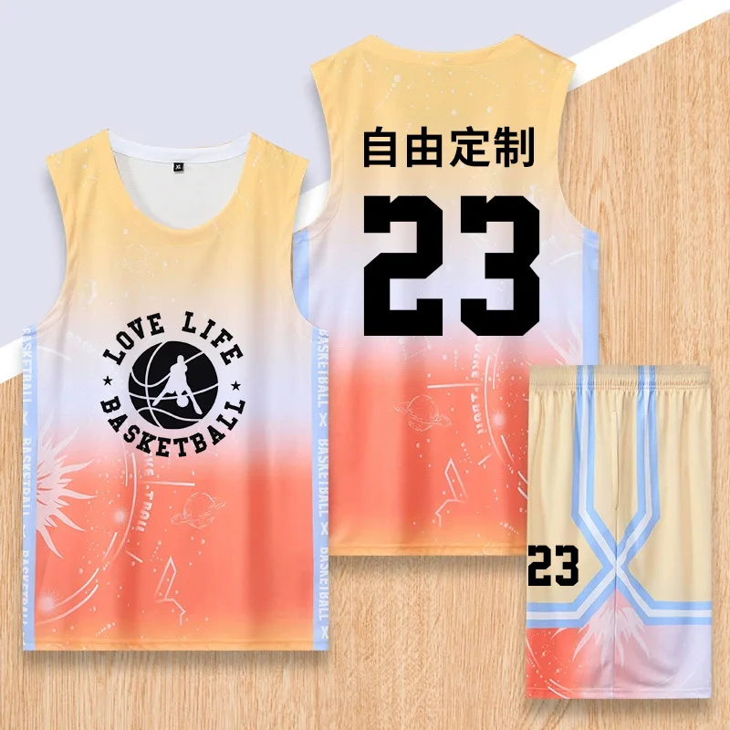 Custom Basketball Uniform Sets with Logo Name Number Team Custom Basketball Jersey Personalized for Men Women Girl Boy