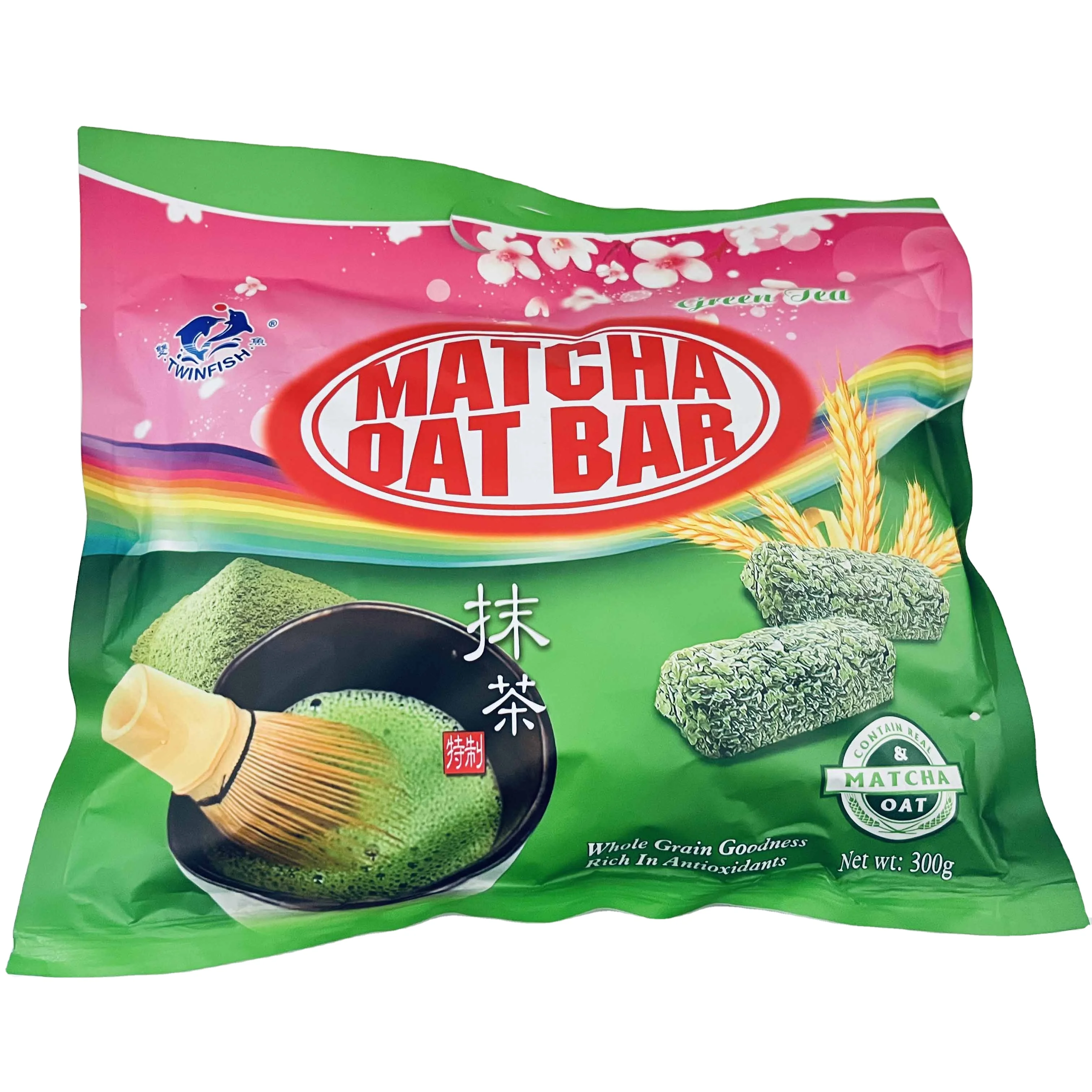 Twinfish cereal Matcha Flavored Oat Chocolate