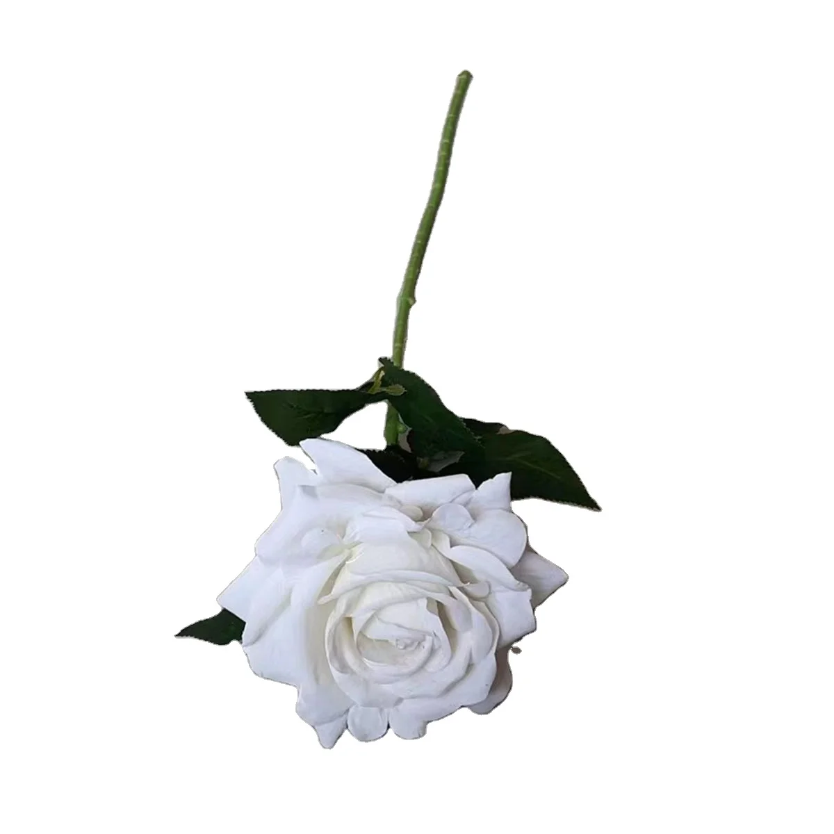 lusiaflower wholesale real touch artificial single velvet rose flower, artificial rose home holiday wedding decoration