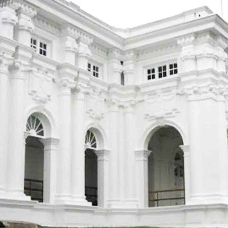 Factory direct supply villa exterior wall decoration EPS foam component European style Roman column and eaves line