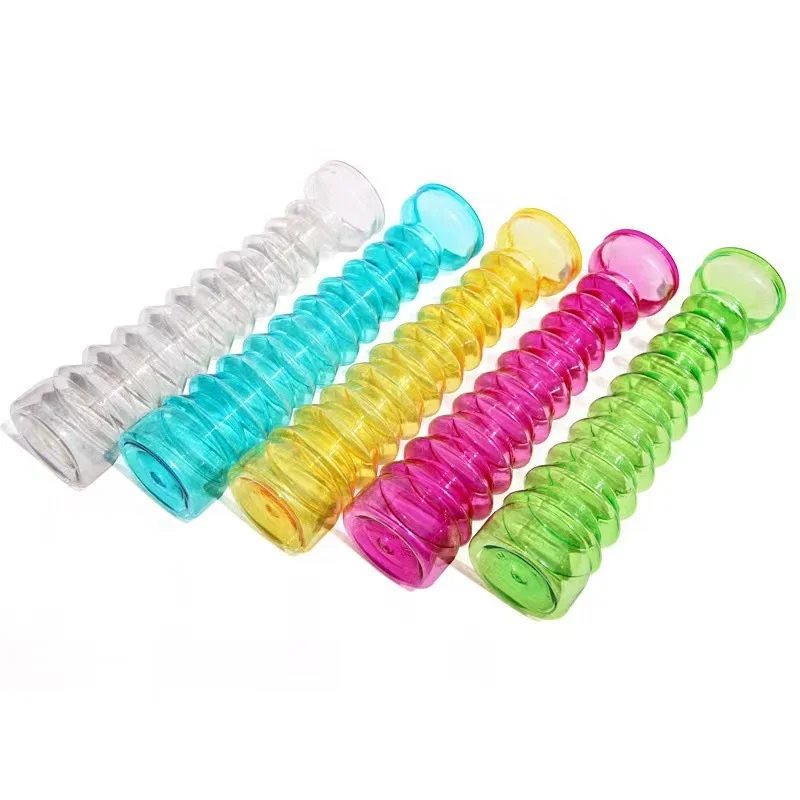 Disposable Clear Cute Plastic Palm Tree Cup with Straw