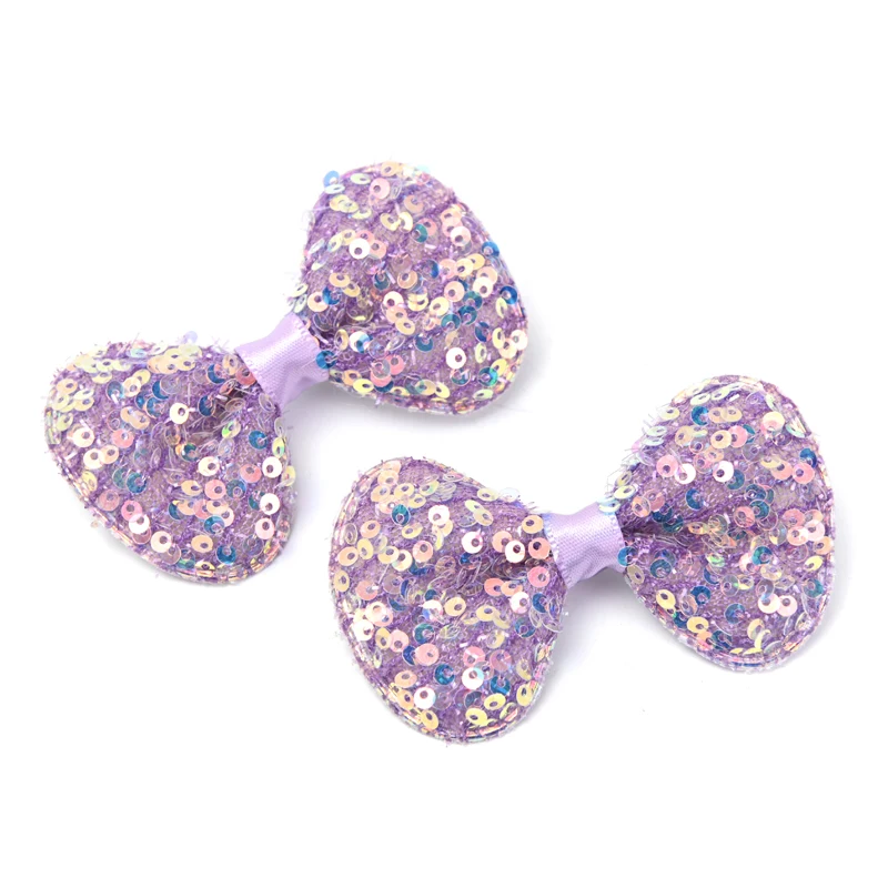 2pcs/set wholesale hot-selling kids new elegant cute glitter bow Ribbon around waist kit for kids hairpin