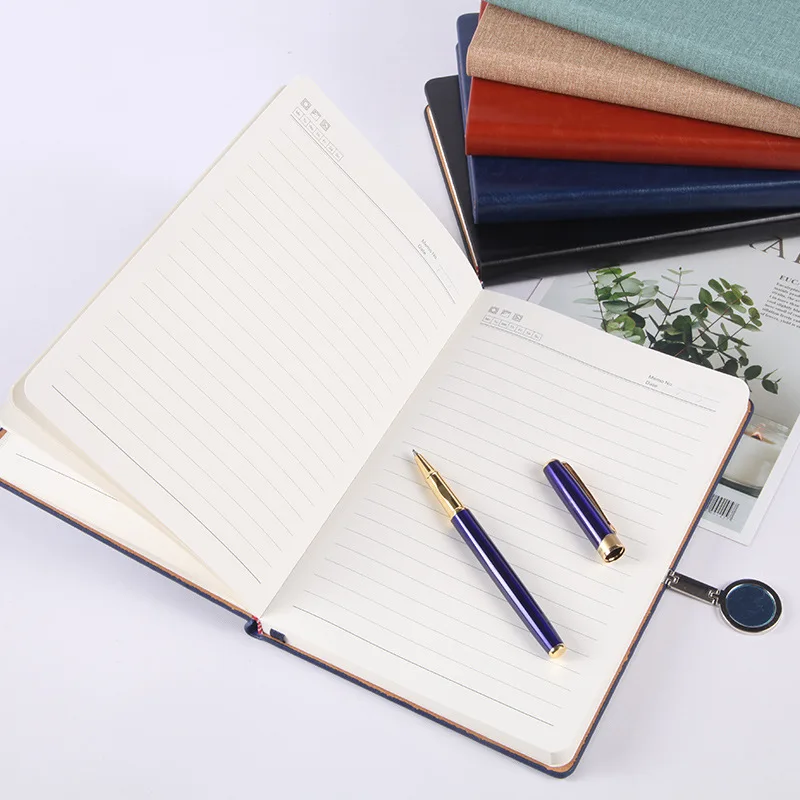 cheap all kinds of craft cloth canvas cover biodegradable organiser fashion import indonesia notebook with pen set printed logo