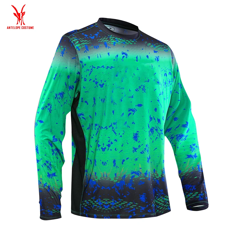 
Fishing Wear Sportswear Type And Men Gender Uv Protection Long Sleeve Fishing Shirt For Men 