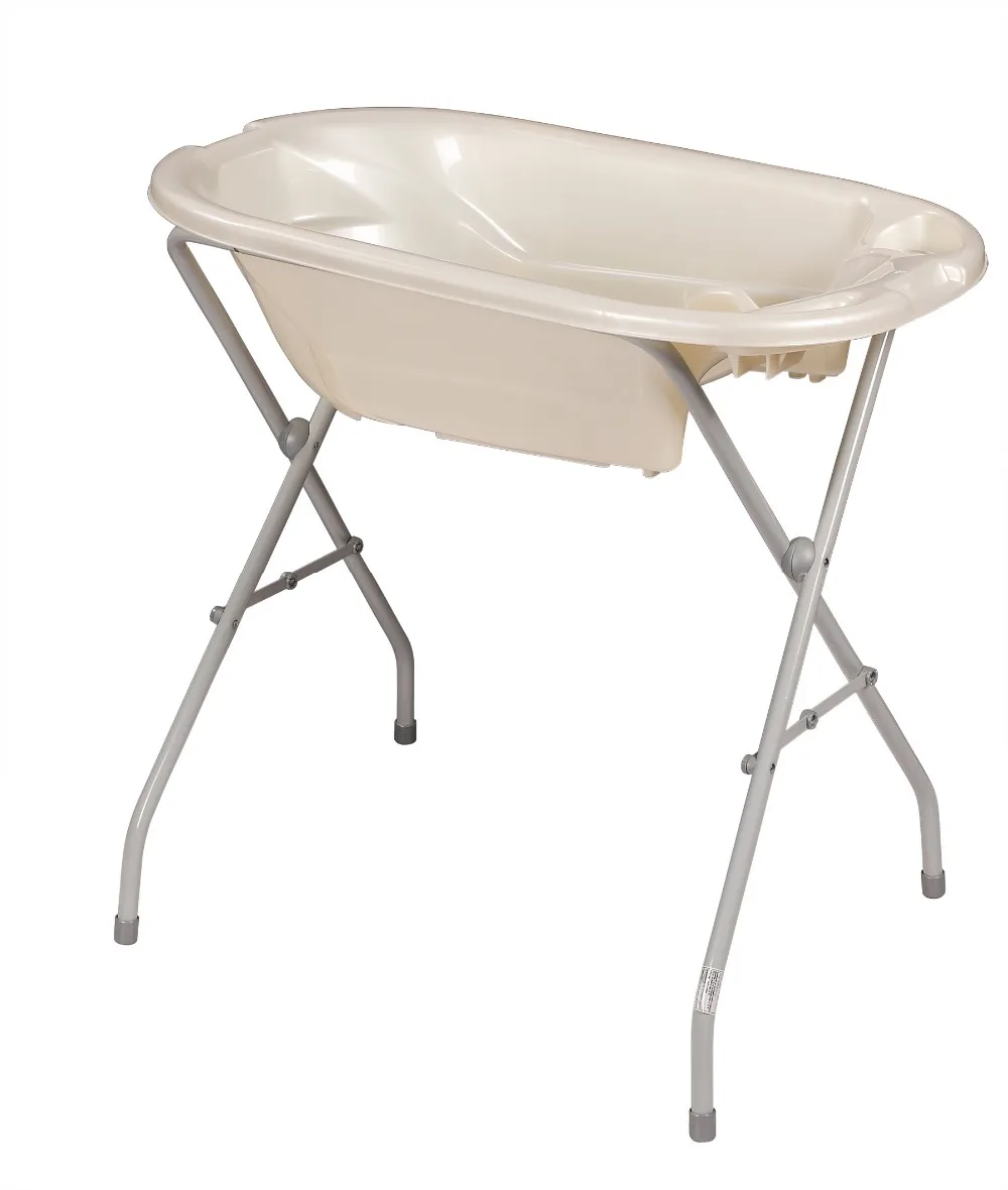 
Collapsible Plastic PP Baby Bathing Tubs Seats Bathtub and Stand 