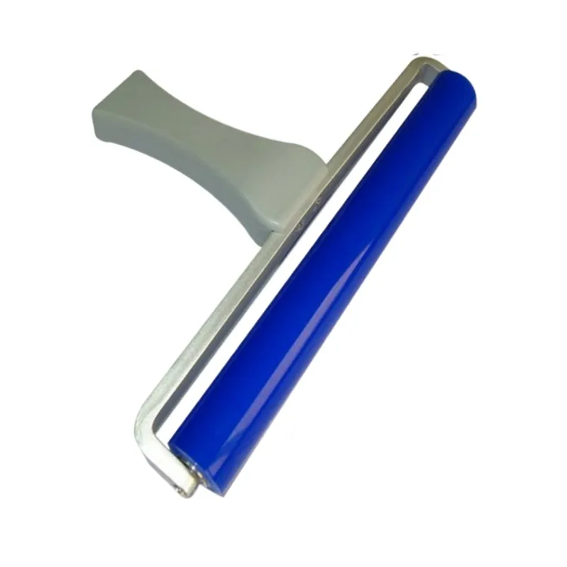 Anti-static Sticky Silicone Paint Roller Rubber Roller Squeegee For Cleanroom