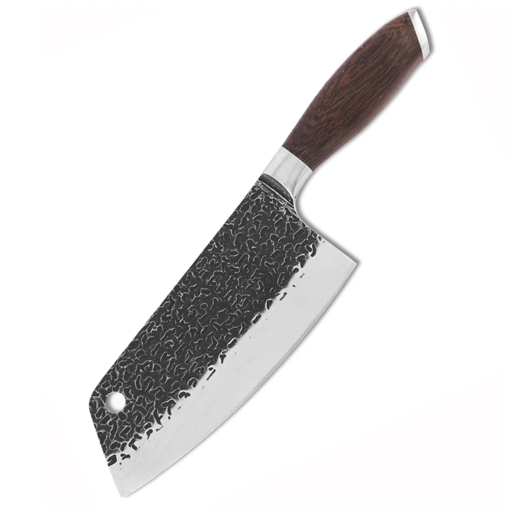 
Factory Direct Kitchen Knives OEM 7.5 Inch Japanese Style Ergonomic Handle Nakiri Blank Manufacturers Chopper Knife Thick Blade 