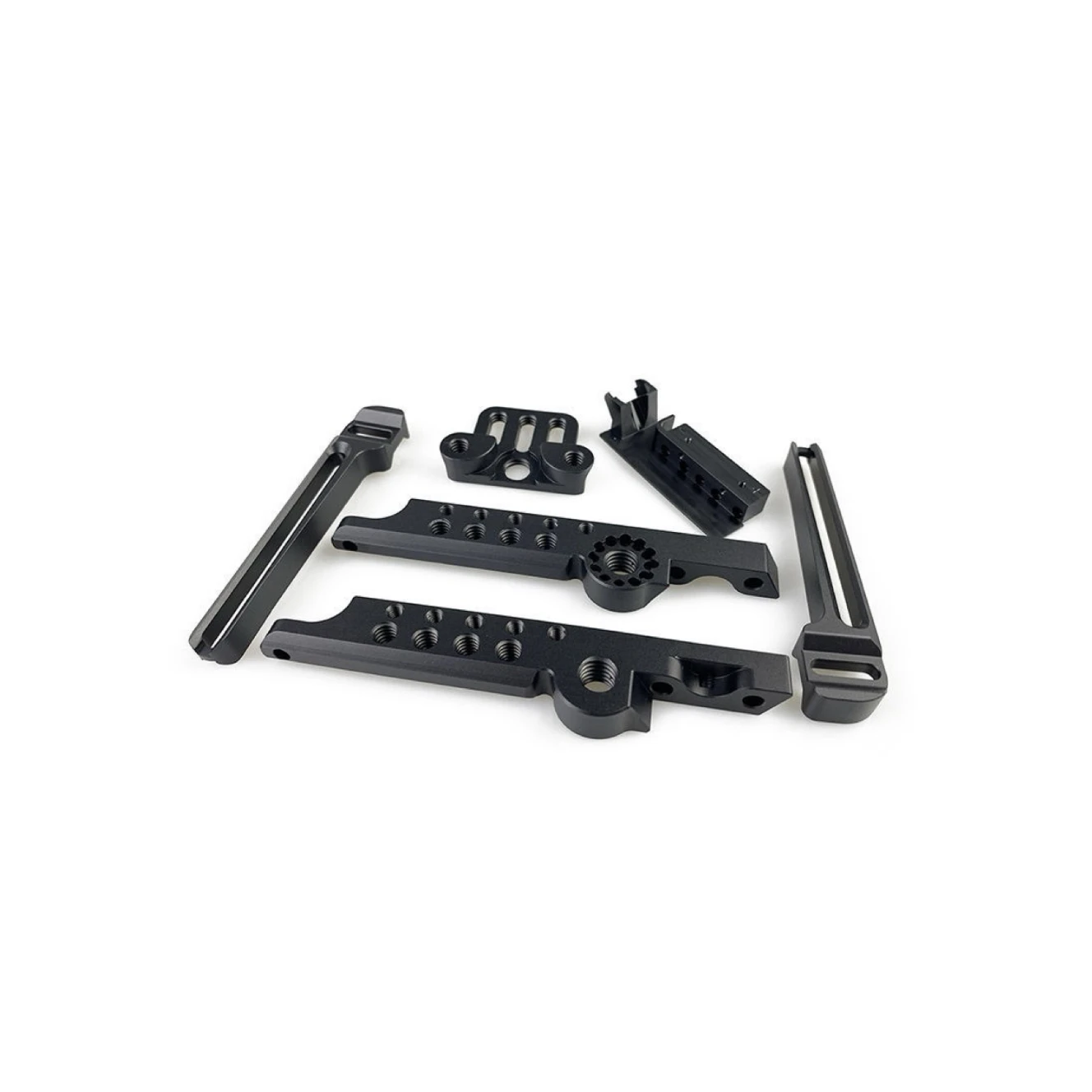 Custom motorcycle parts accessories CNC side brackets motorcycle parking footstand  aluminum motorcycle accessor