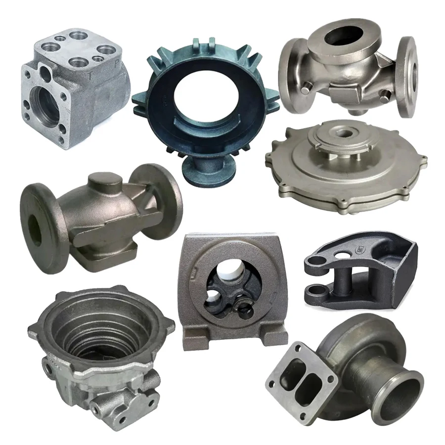 Foundry precision metal die casting stainless steel cast iron aluminum car part custom casting services