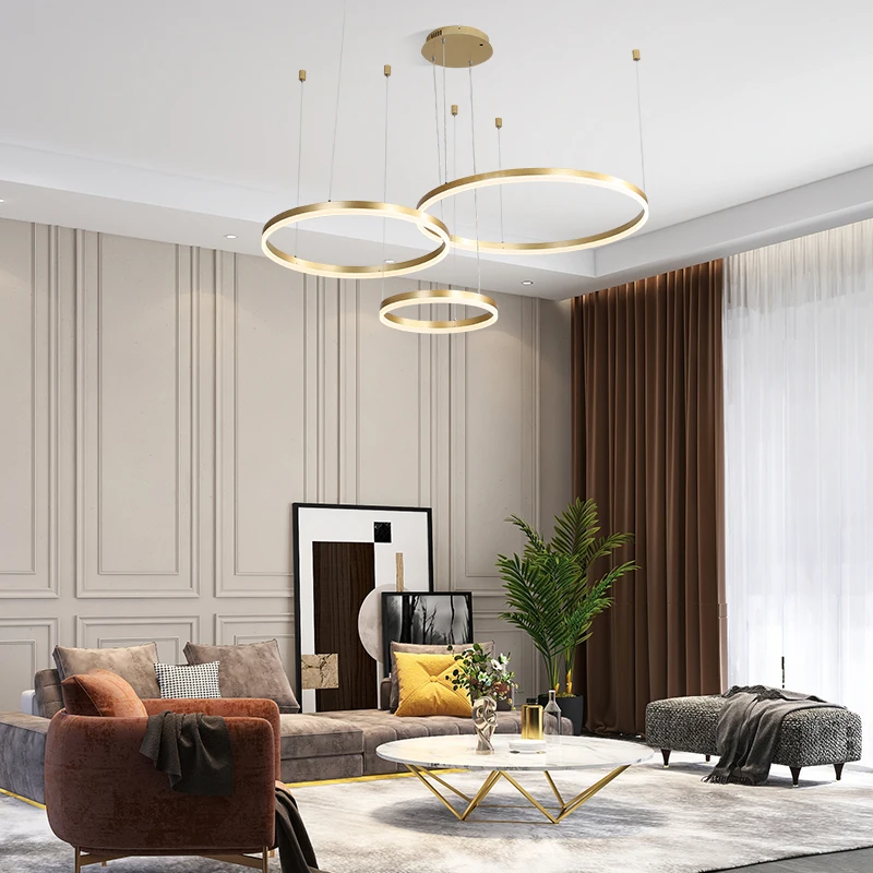 High Quality Customized modern clear hang tube drop pendant light for bedroom