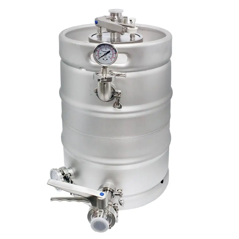 SS fermenting nanjing alcohol home brew chemical residu tank wine conical waste guangzhou beer brewing fermenting equipment keg