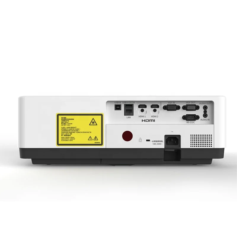 3LCD Projection Technology Engineering Laser Projector 6200ISO Lumen Brightness Hologram Fan Projector Holographic Outdoor