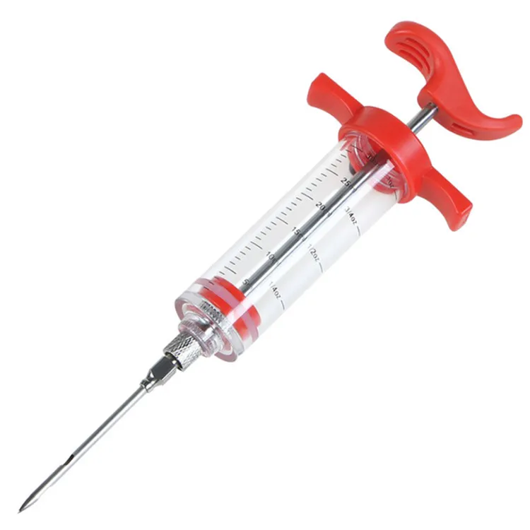 
Hot sale bbq baking turkey meat marinad marinade seasoning injector 
