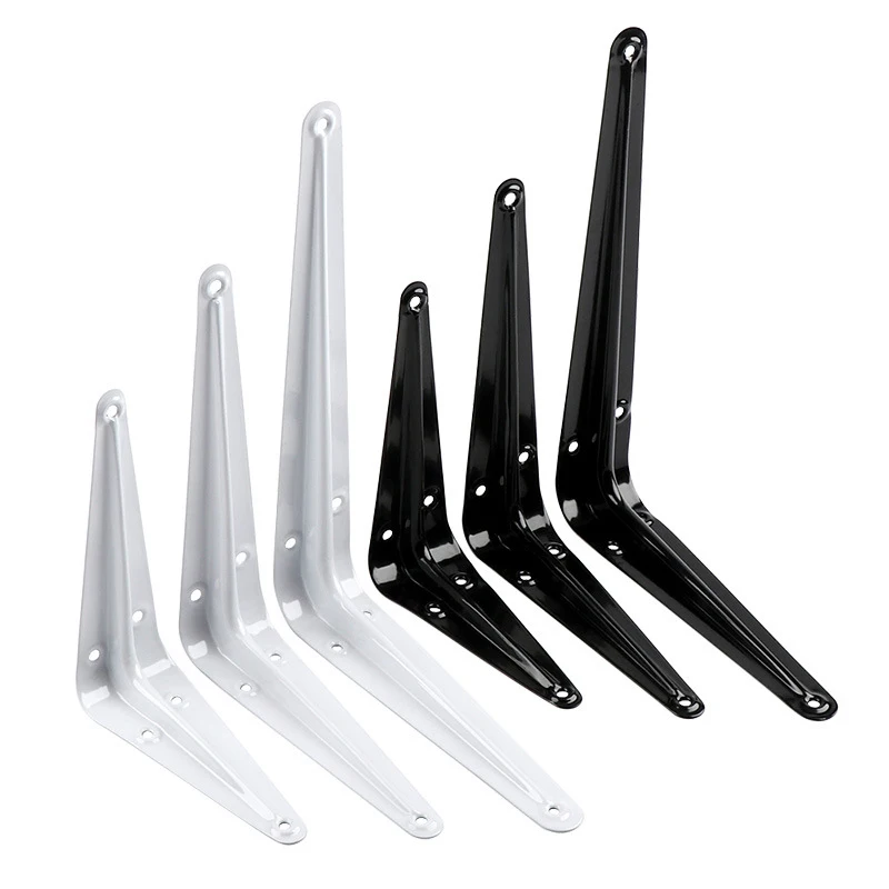 Hot Sale L-Shaped Iron Wood Beam Bracket Kits Floating Shelves Mounting Accessories