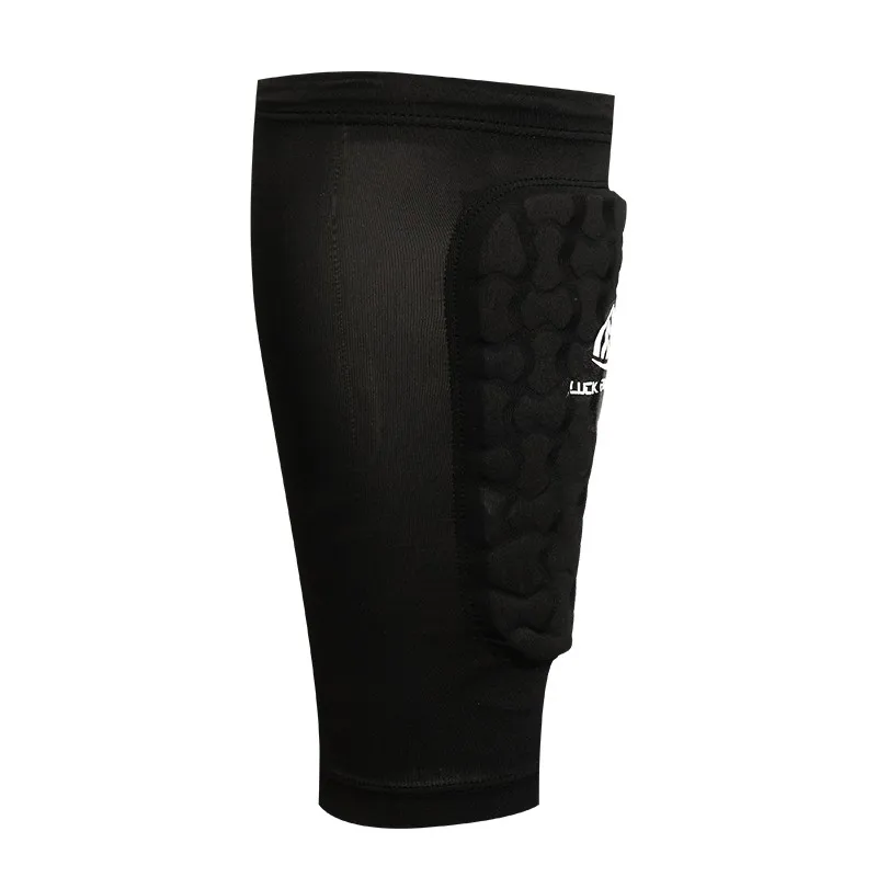 Custom Muay Thai Running Cycling Football Shin Guards Soccer Shin Pads Honeycomb Compression Leg Sleeves Supports with Padded