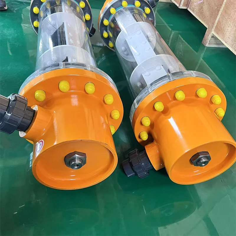 Clean stock 1000g  sewage treatment titanium anode with shell, Sodium hypochlorite generator Ru-Ir coating with DC power