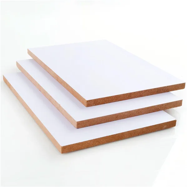 2mm to 50mm Melamine MDF Medium Density Fiberboard Fiberboard for furniture