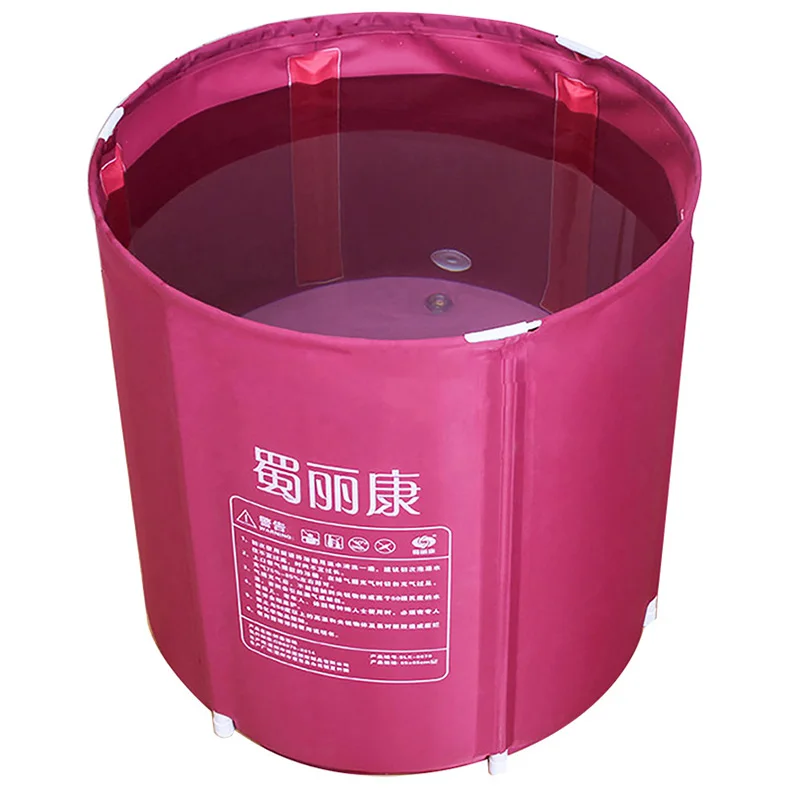 Eco-friendly PVC Deep Soaking Folding Portable Ice Bath Tub