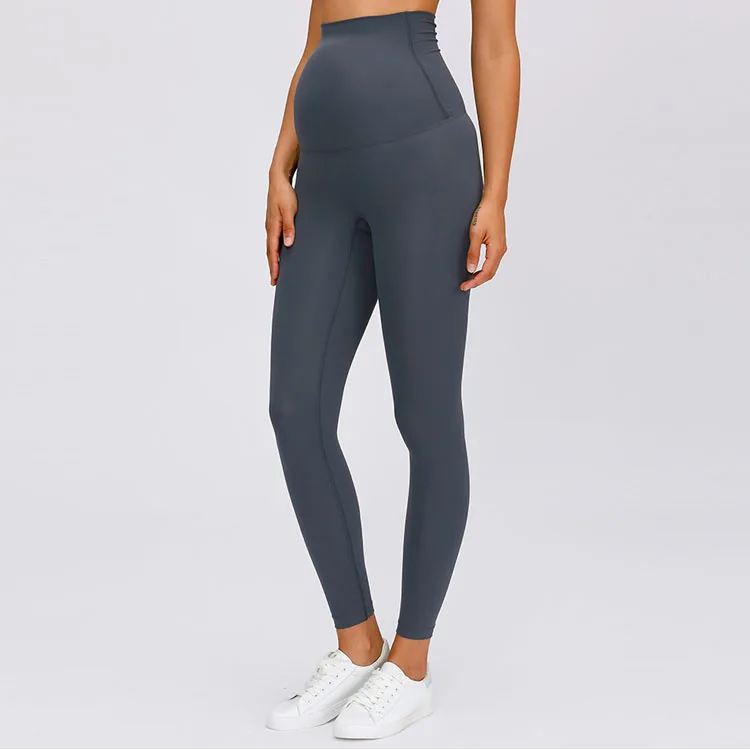 In Stock Pregnant women clothing Stretchy Yoga Pants Workout Maternity leggings