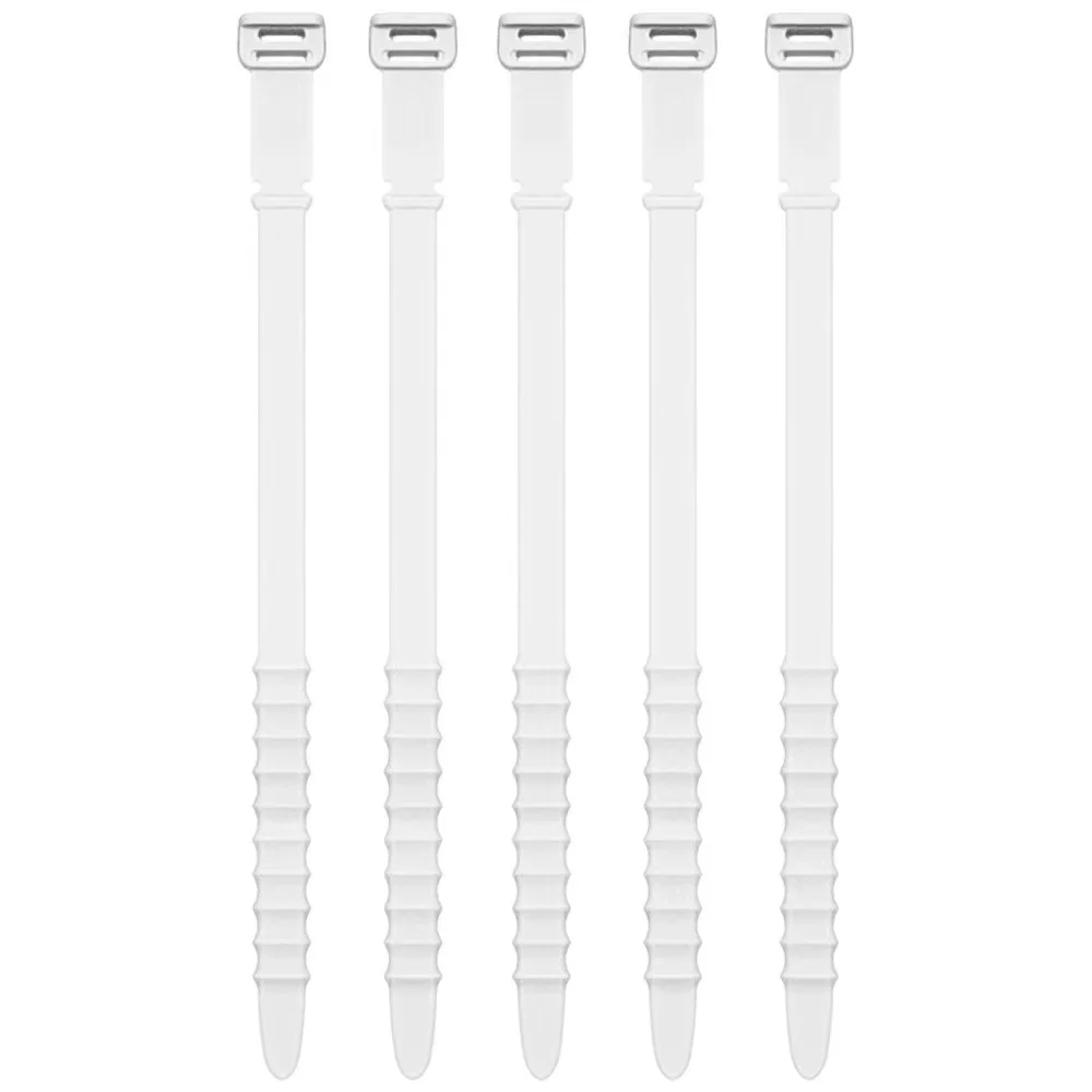 Eco Friendly Colorful Magic Cable Tie Silicone Wire Management Rubber Cable Ties Strap Band Manufacturer