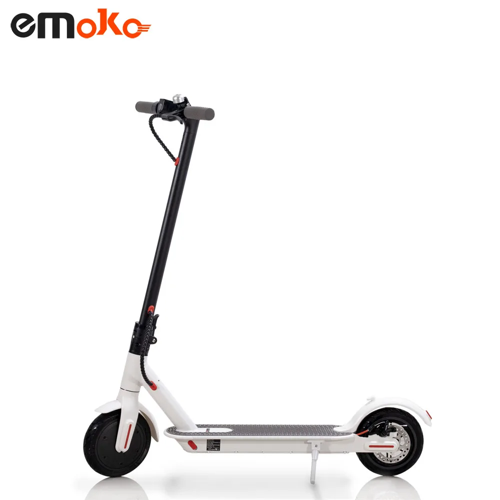 Emoko wholesale hot sale popular HT-T4 8.5 inch 350w motor 22-30km mileage e scooter electrico eu warehouse electric scooter
